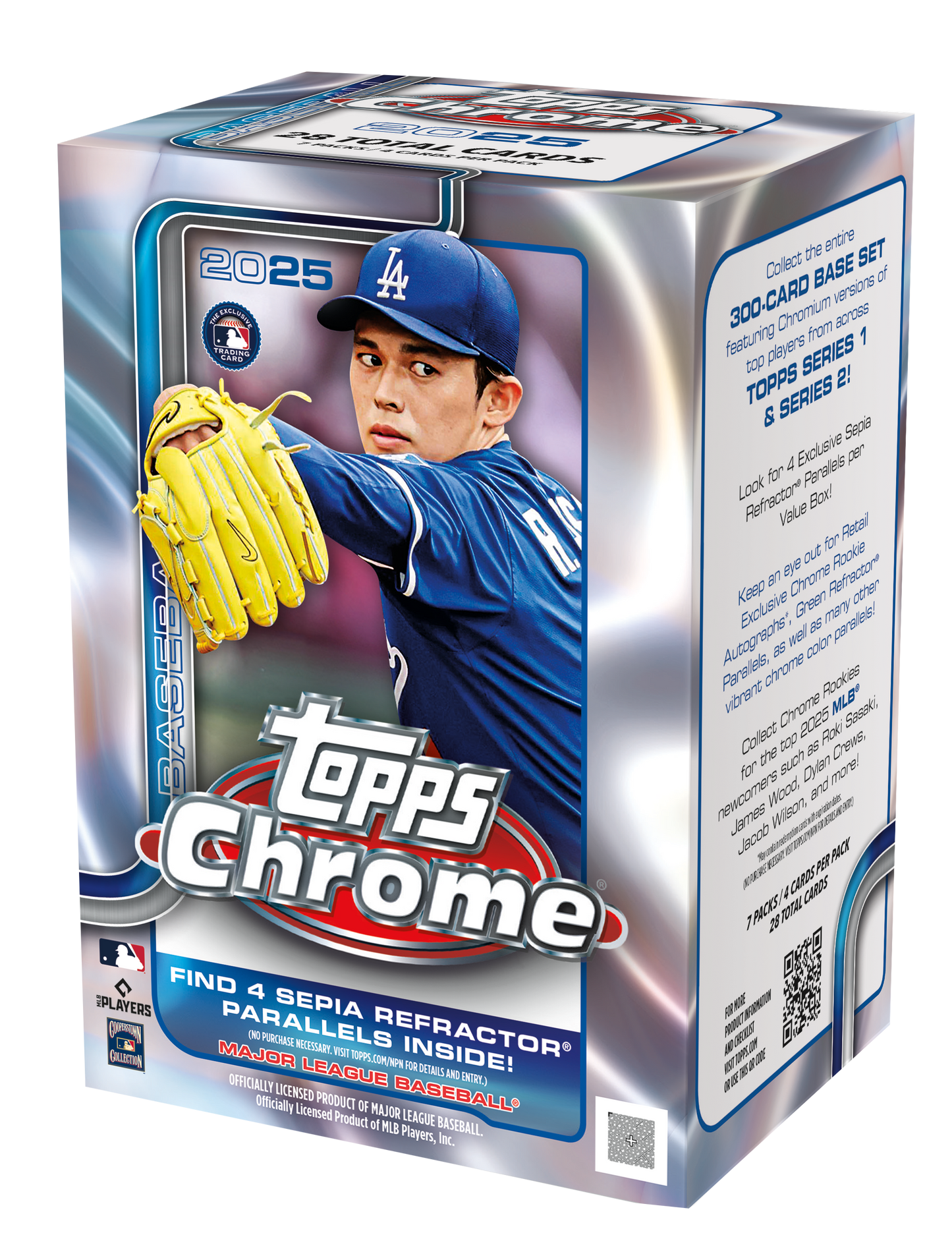 2025 Topps Chrome Baseball Value Box