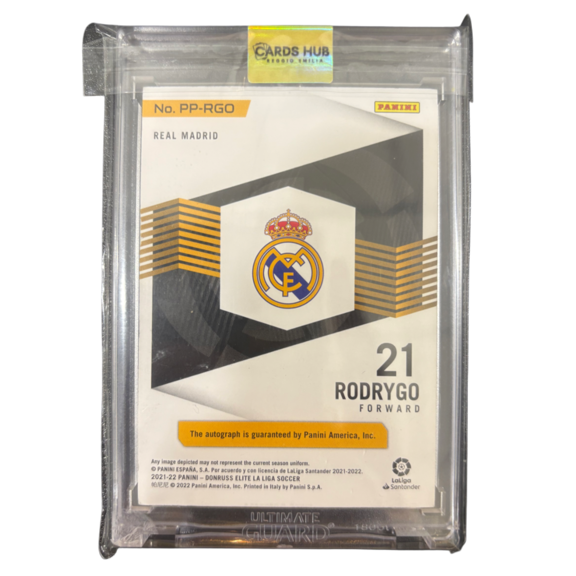 RODRYGO - 2021/22 Panini Donruss Elite /89 Auto