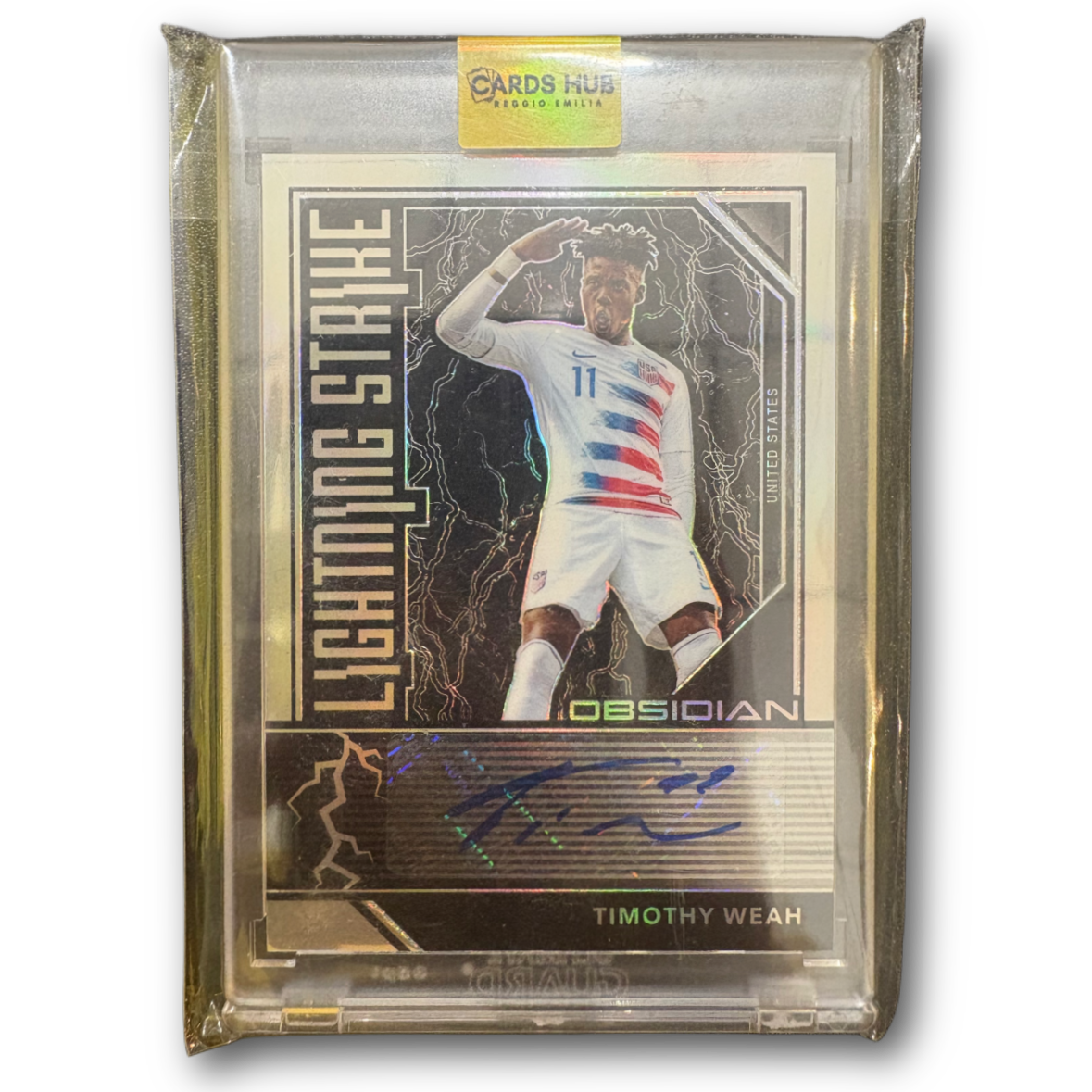TIMOTHY WEAH - 2019/20 Panini Obsidian Auto /149