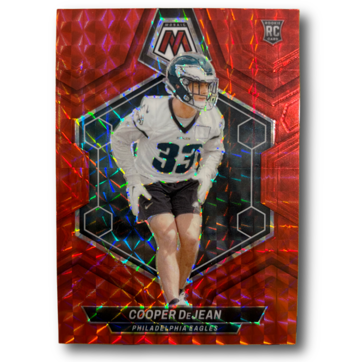 COOPER DEJEAN - 2024 Panini Mosaic Football Red RC