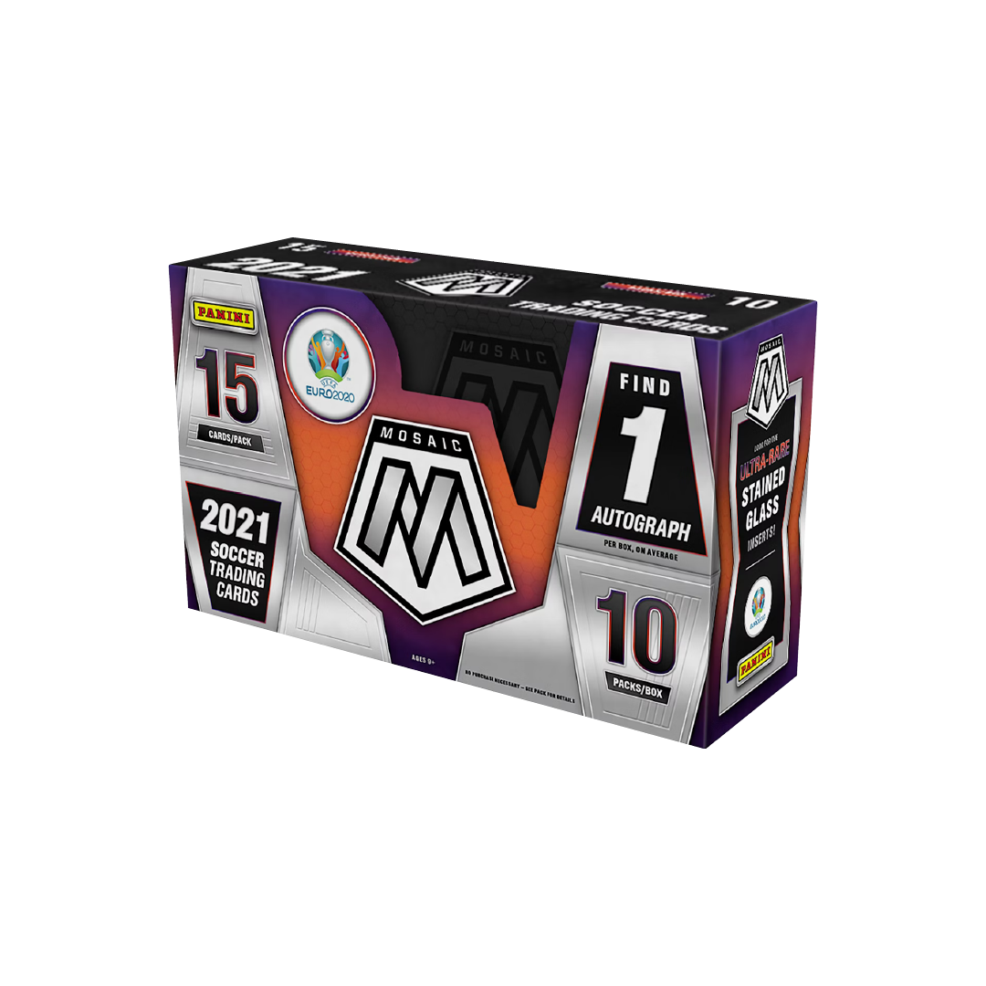 2020/21 Panini Mosaic UEFA Euro 2020 Soccer Hobby Box