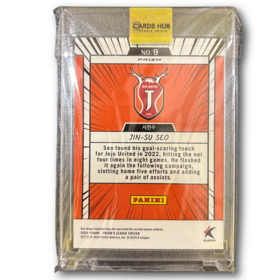 JIN ON SEO - 2024 Prizm K-League Manga (Case Hit)