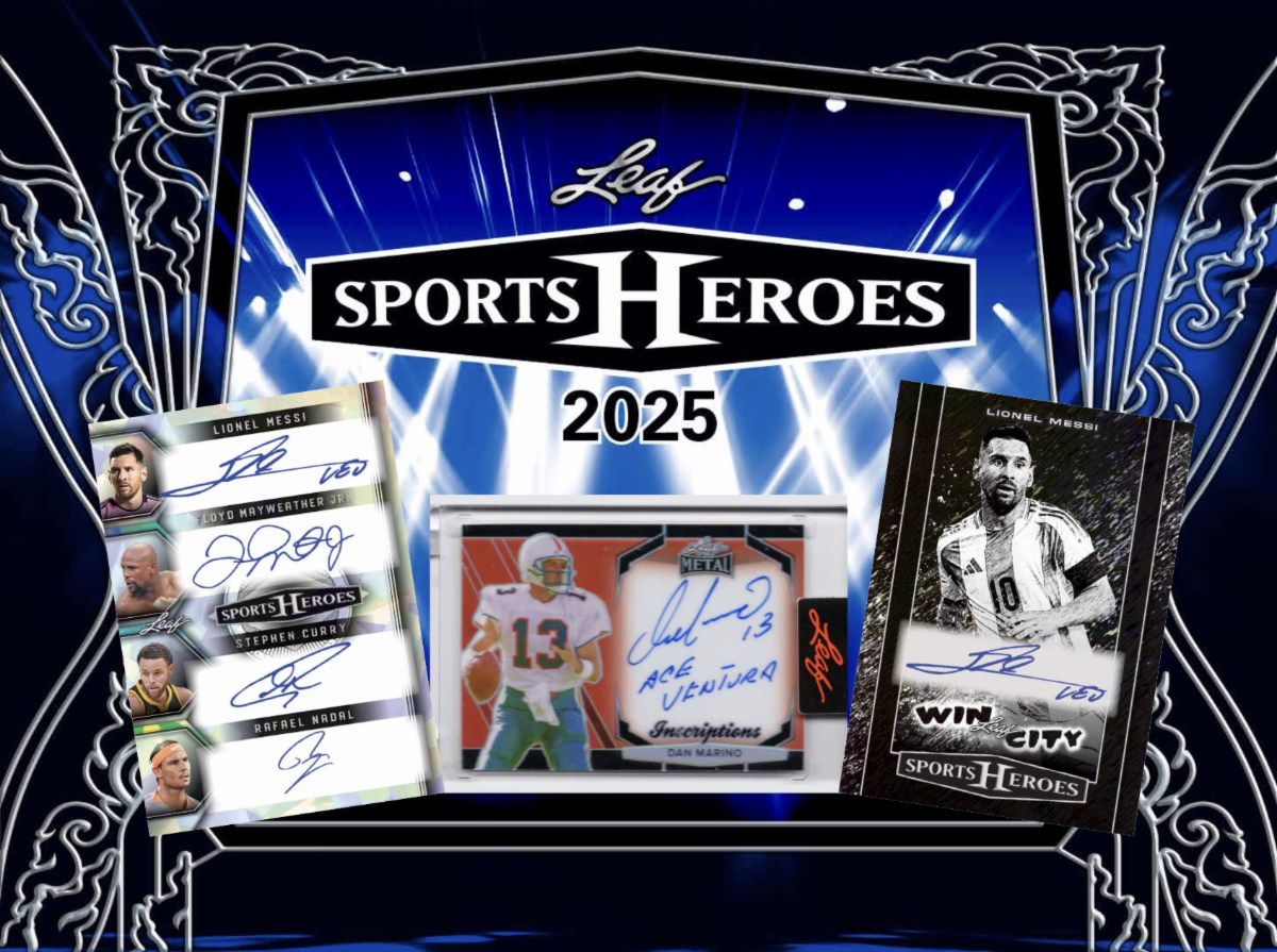 2025 Leaf Metal Sports Heroes Box - LIVE BREAKING