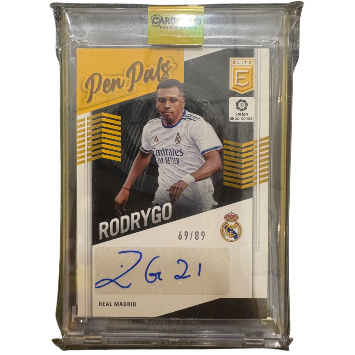 RODRYGO - 2021/22 Panini Donruss Elite /89 Auto