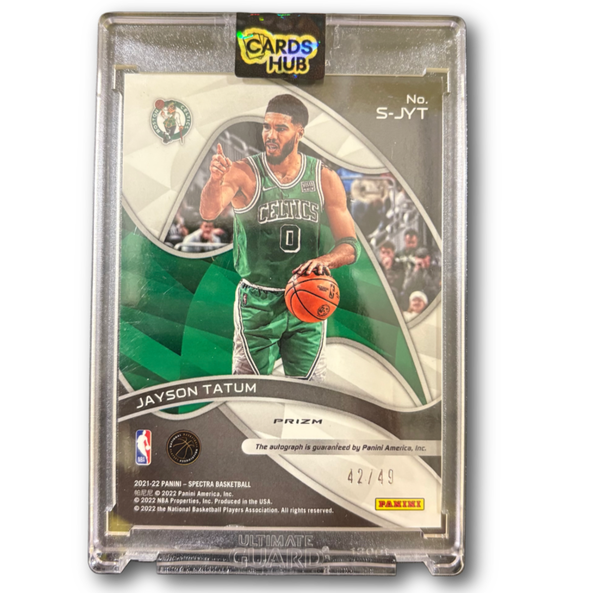 TATUM - 2021/22 Spectra /49 Prizm Auto