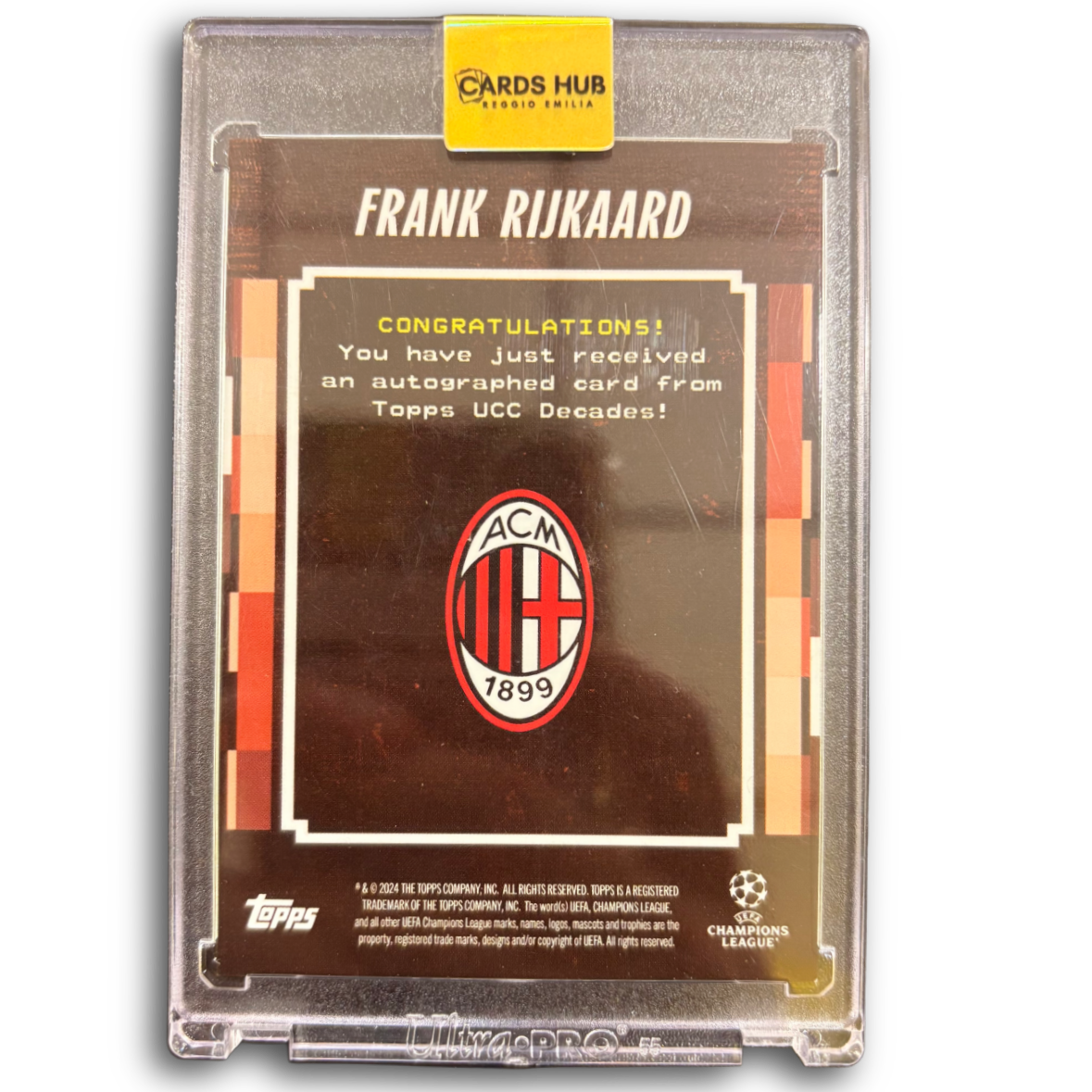 RIJKAARD - 2024/25 Topps UCC Decades /5 Cars