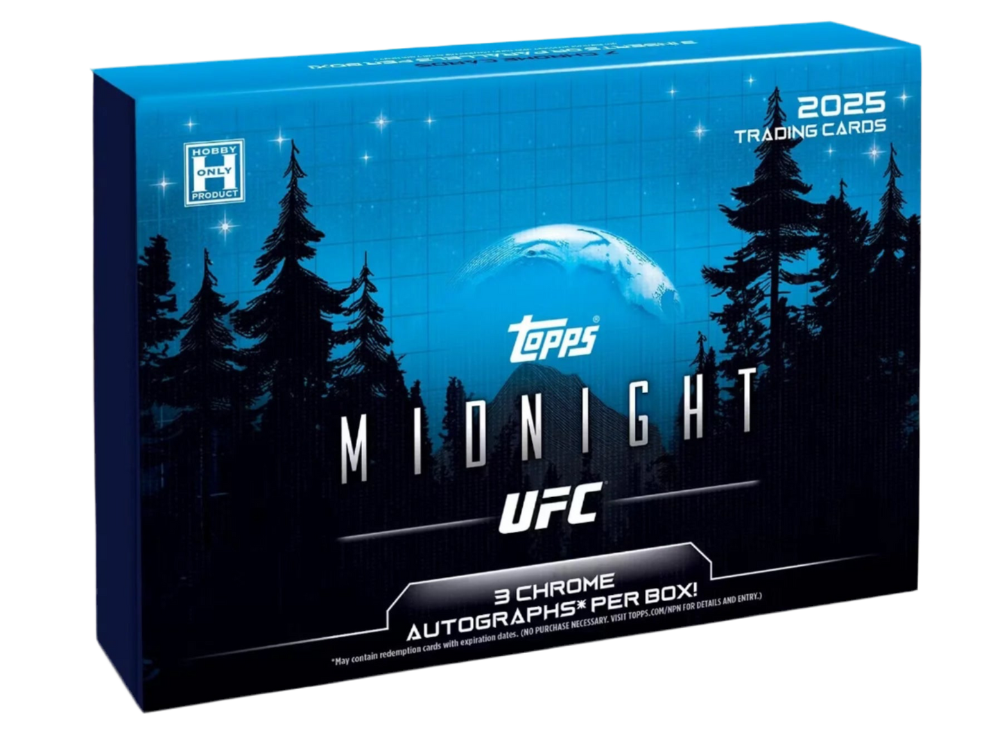 2025 Topps Midnight UFC Hobby Box