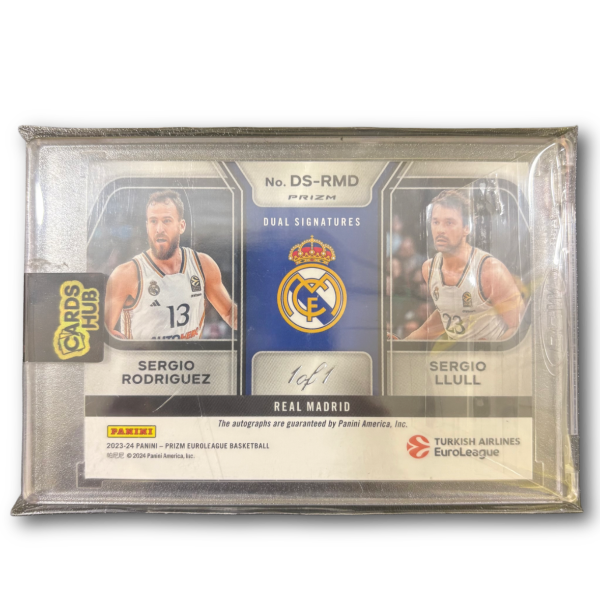 LULL / RODRIGUEZ - 2023/24 Prizm EuroLeague 1/1 Dual Auto