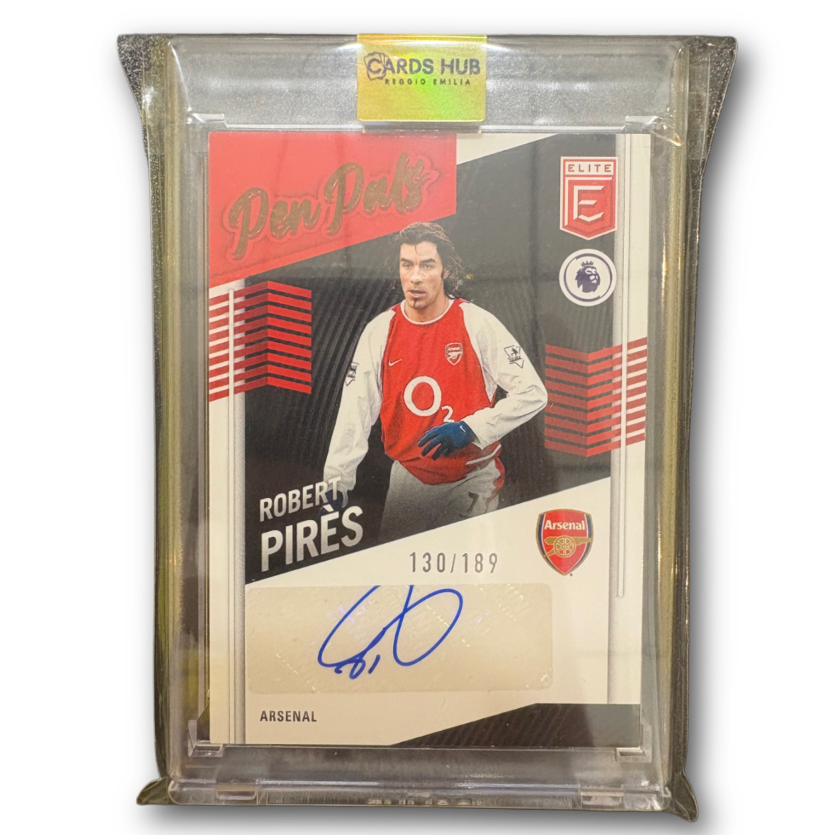 ROBERT PIRÈS - 2021/22 Panini Donruss Elite /189 Auto