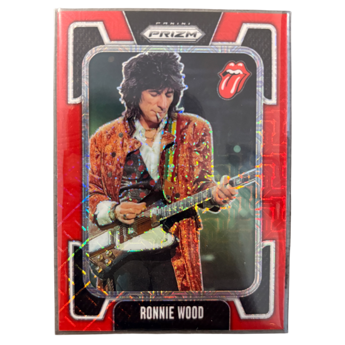 RONNIE WOOD - 2025 Panini Prizm The Rolling Stones /99