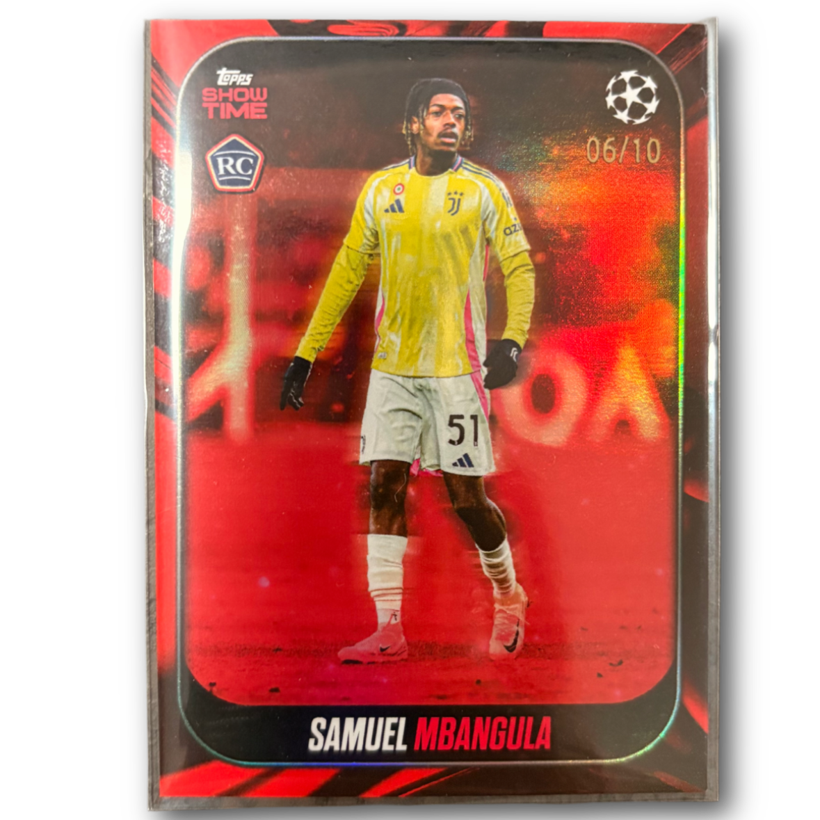 MBANGULA - 2024/25 Topps Showtime UCC /10 RC