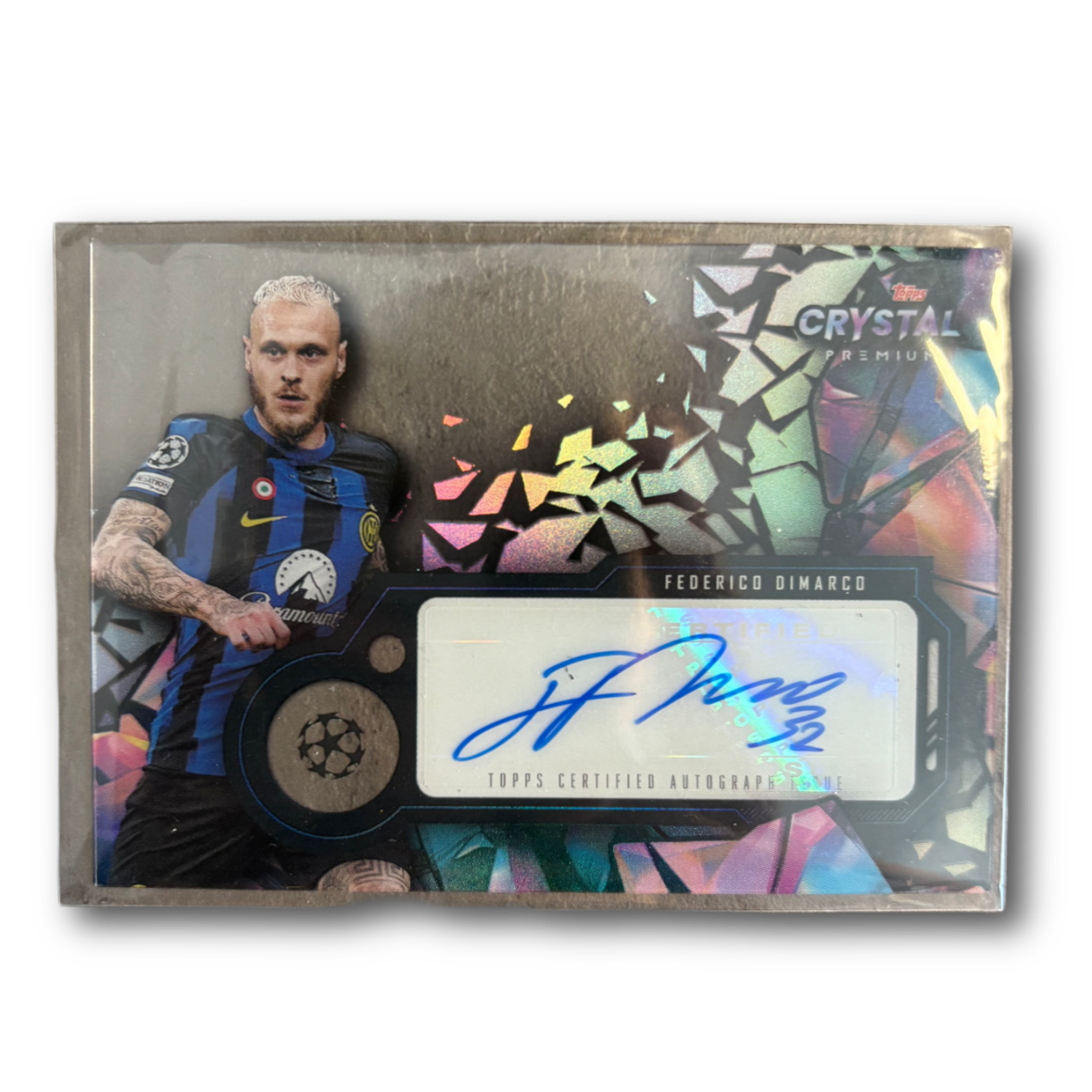 DIMARCO - 2023/24 Topps Crystal Premium UCL Auto