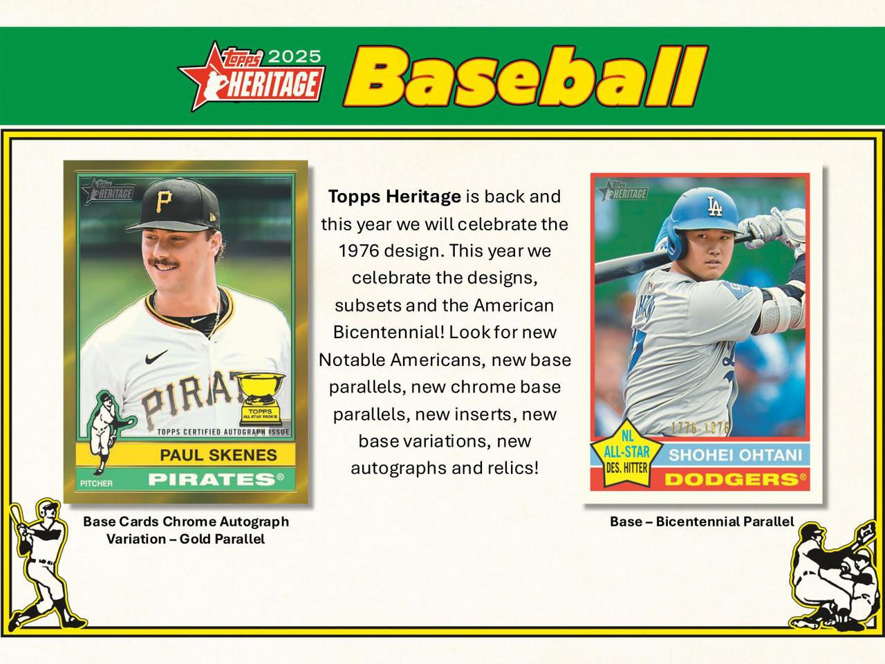 2025 Topps Heritage Baseball Hobby Box - Random Pack - LIVE BREAKING (09/05/2025)