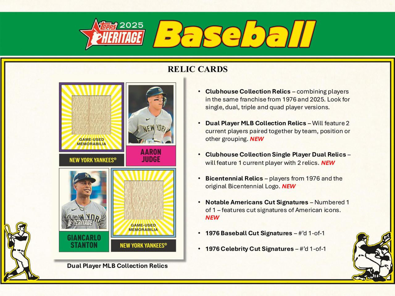 2025 Topps Heritage Baseball Hobby Box - Random Pack - LIVE BREAKING (09/05/2025)