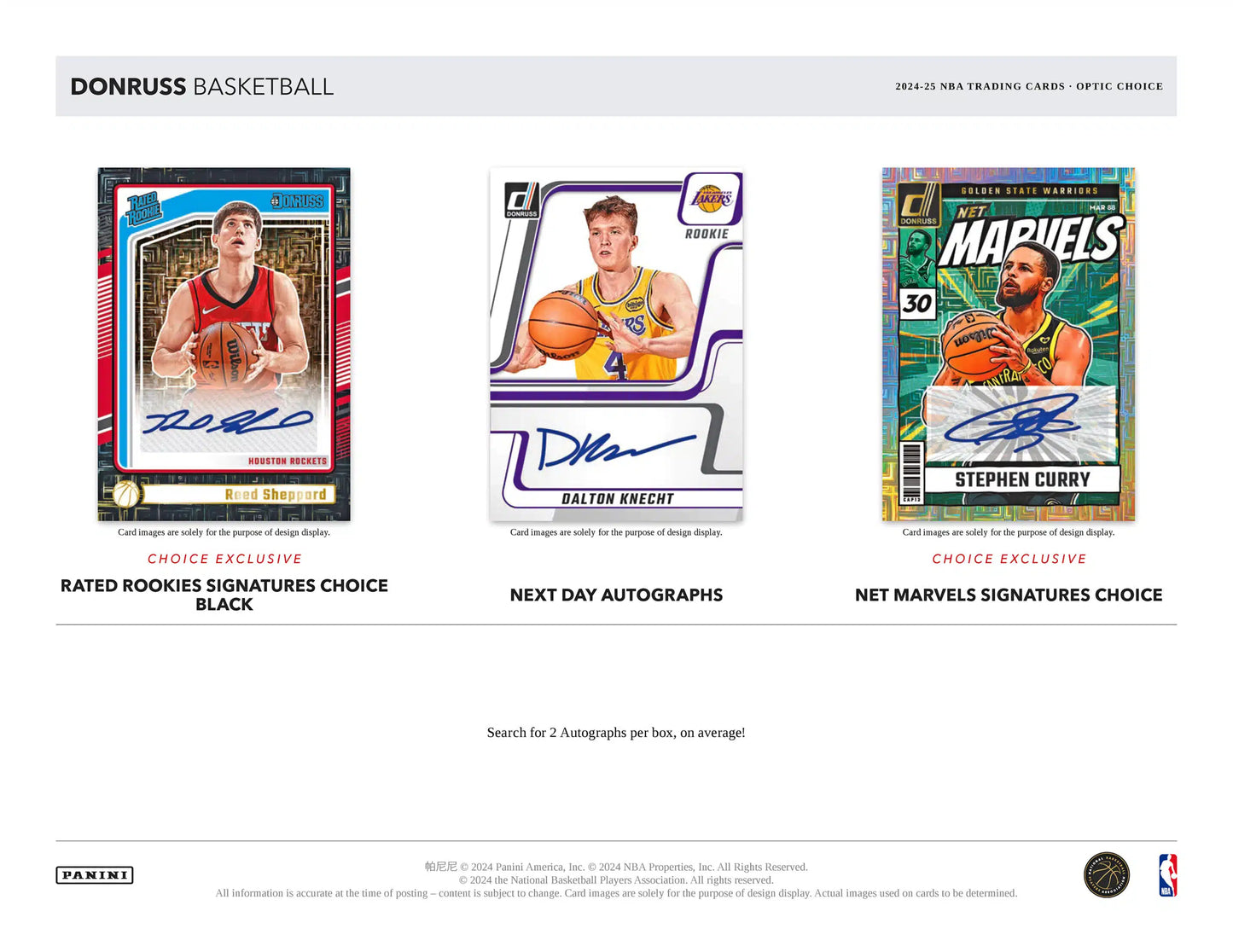 2024/25 Panini Donruss NBA Choice - Random Team - LIVE BREAKING (08/05/2025)