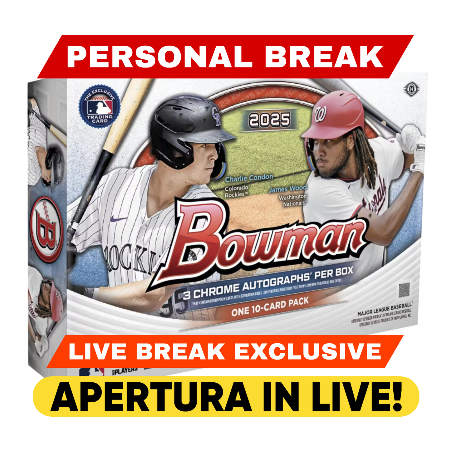 2025 Bowman Baseball Breakers Delight - LIVE BREAKING