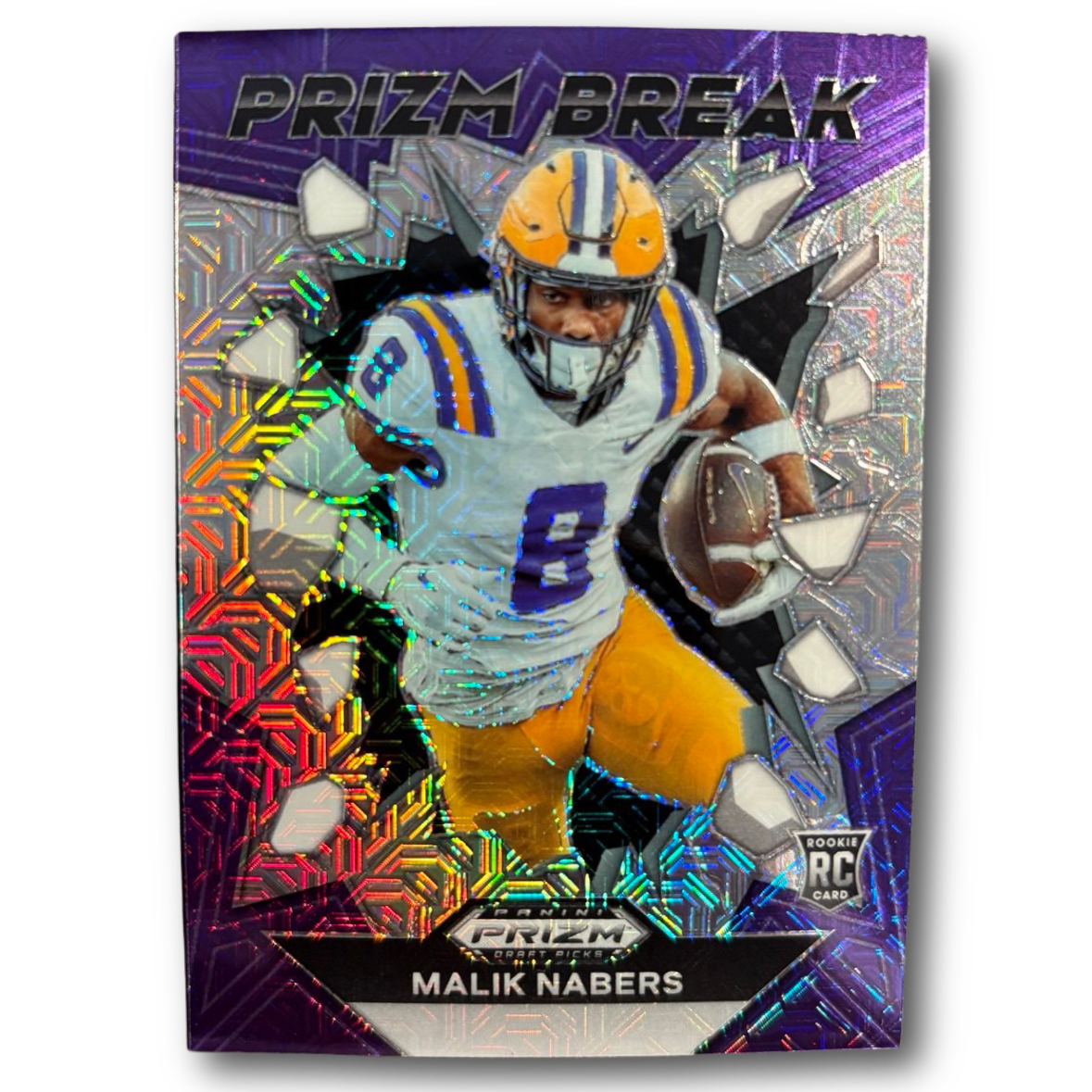 MALIK NABERS - 2024 Prizm Draft Picks /25 Mojo Prizm Break RC