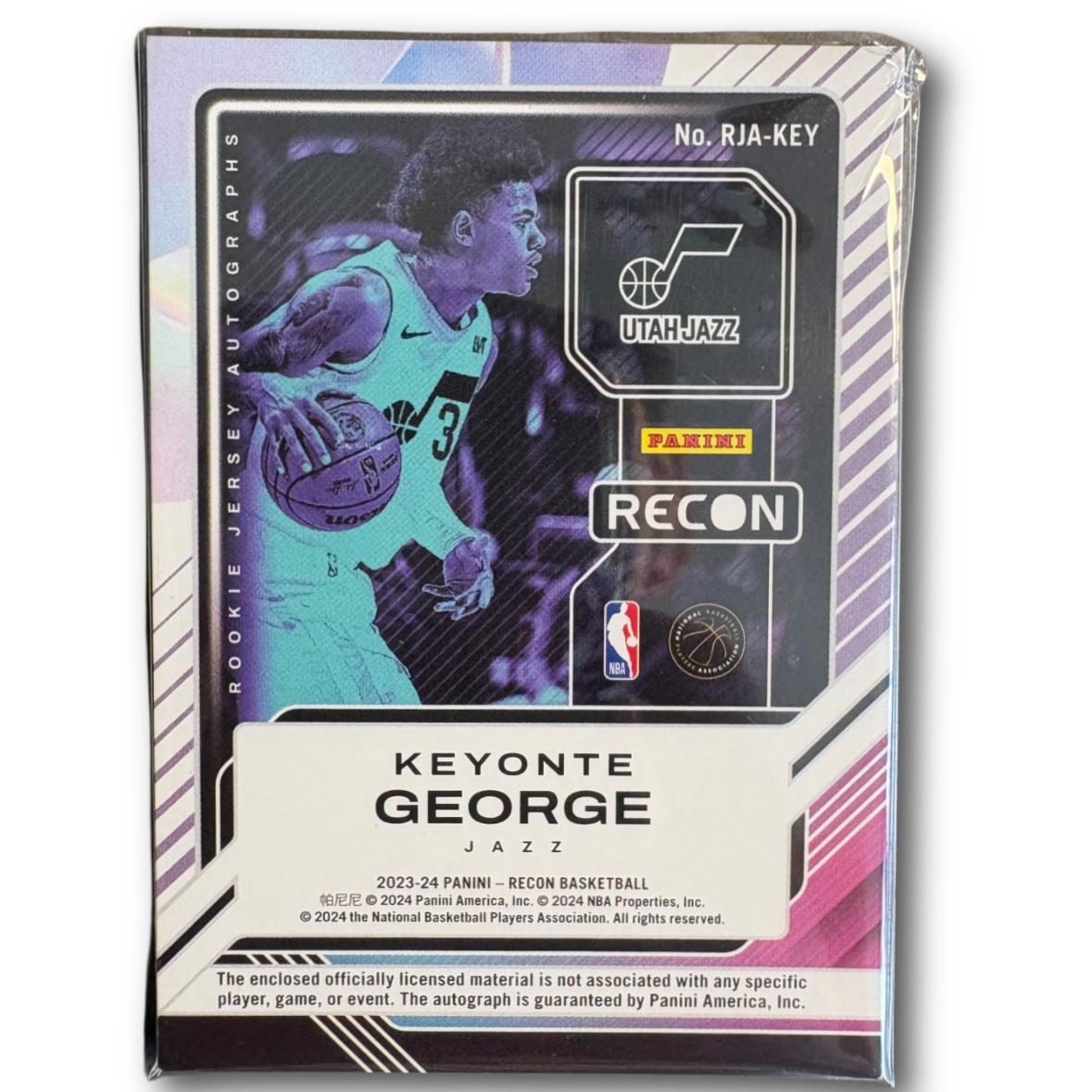 KEYONTE GEORGE - 2023/24 Recon Rookie Patch Auto /99