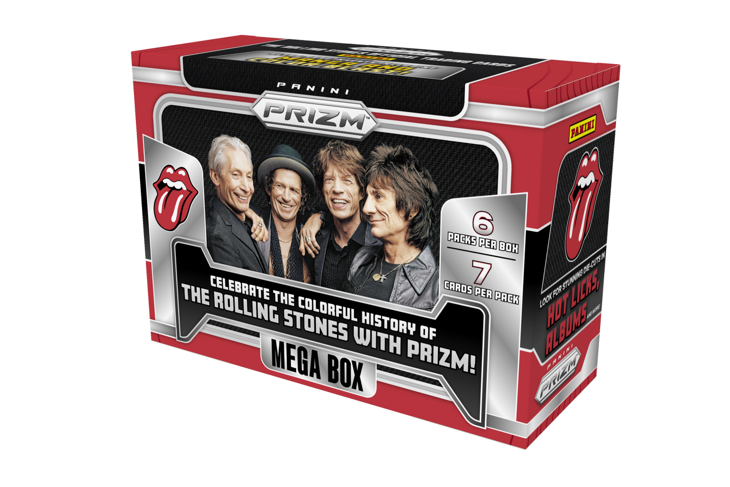 2025 Panini Prizm The Rolling Stones Hobby Mega Box