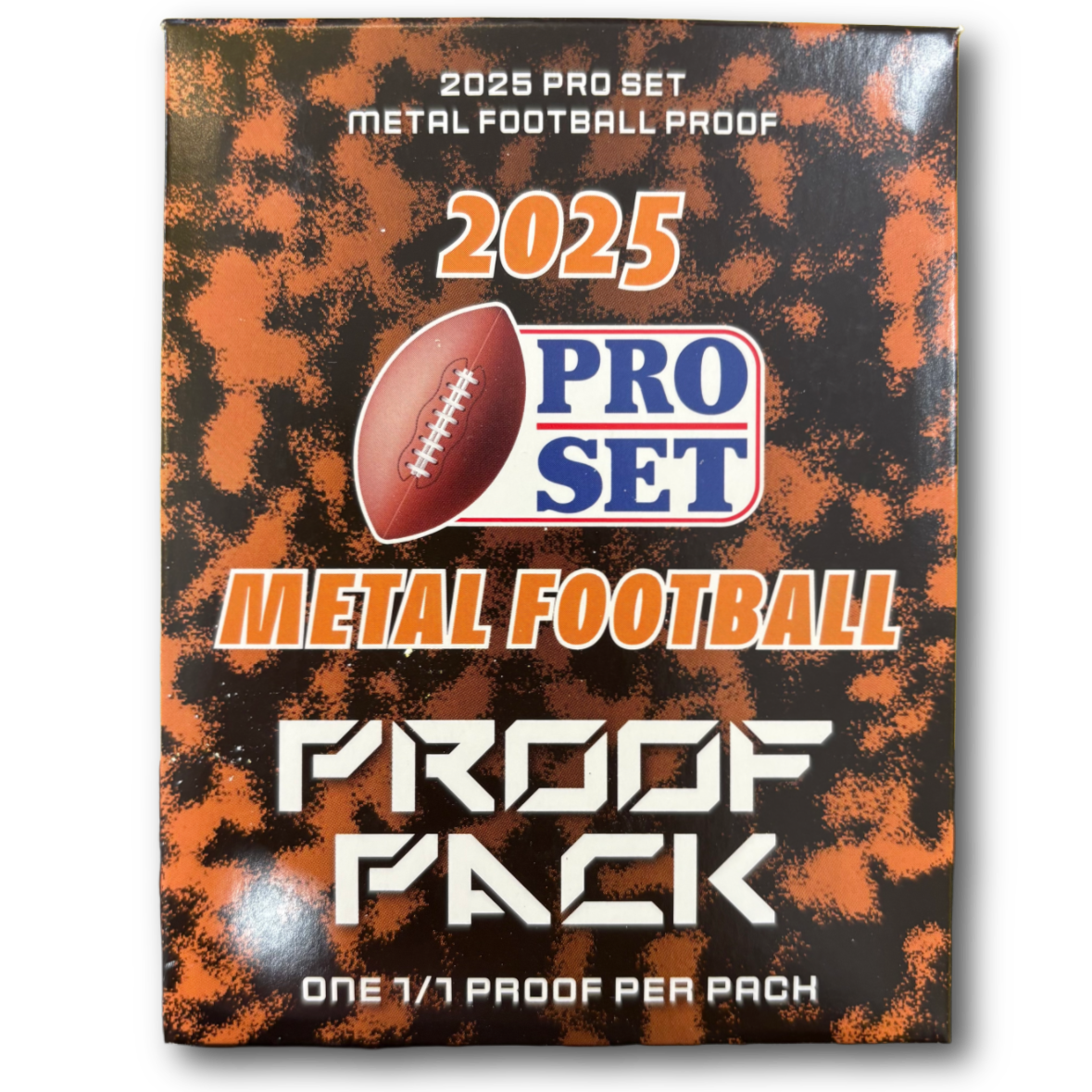2025 Leaf Pro Set Metal Football Proof Pack 1/1