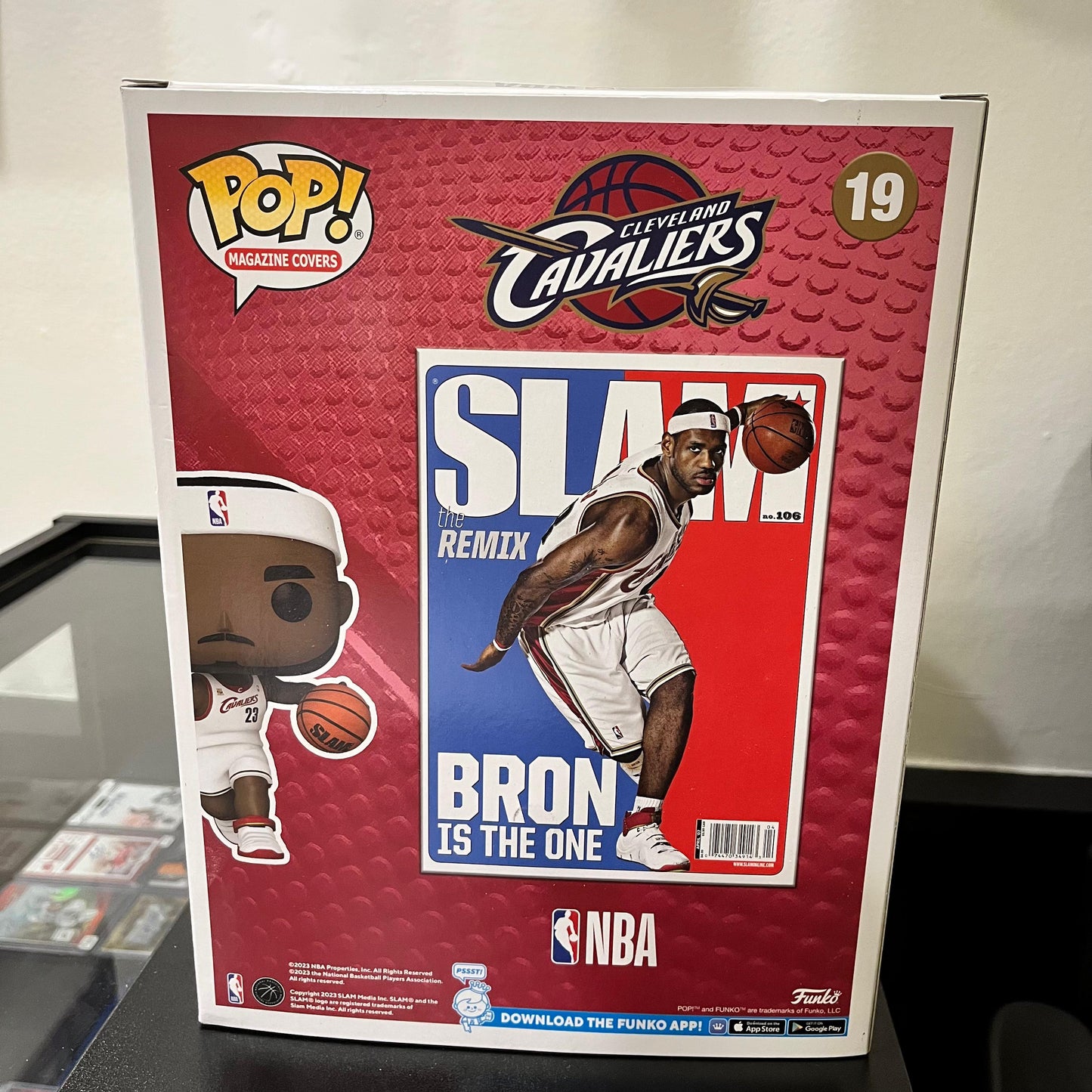 Funko - NBA Cover POP! Basketball Vinyl Figure LeBron James (SLAM Magazin)