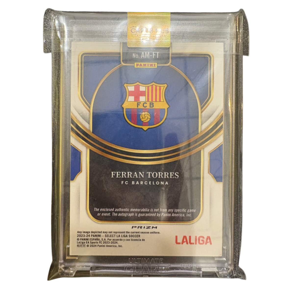 FERRAN TORRES - 2023/24 Select Prizm Auto Relic