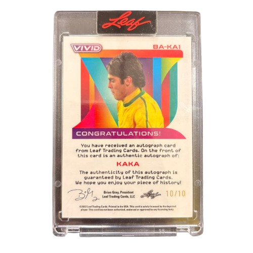 KAKA - 2022 Leaf Soccer /10 Auto