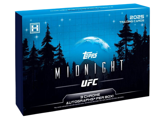 2025 Topps Midnight UFC Hobby Box