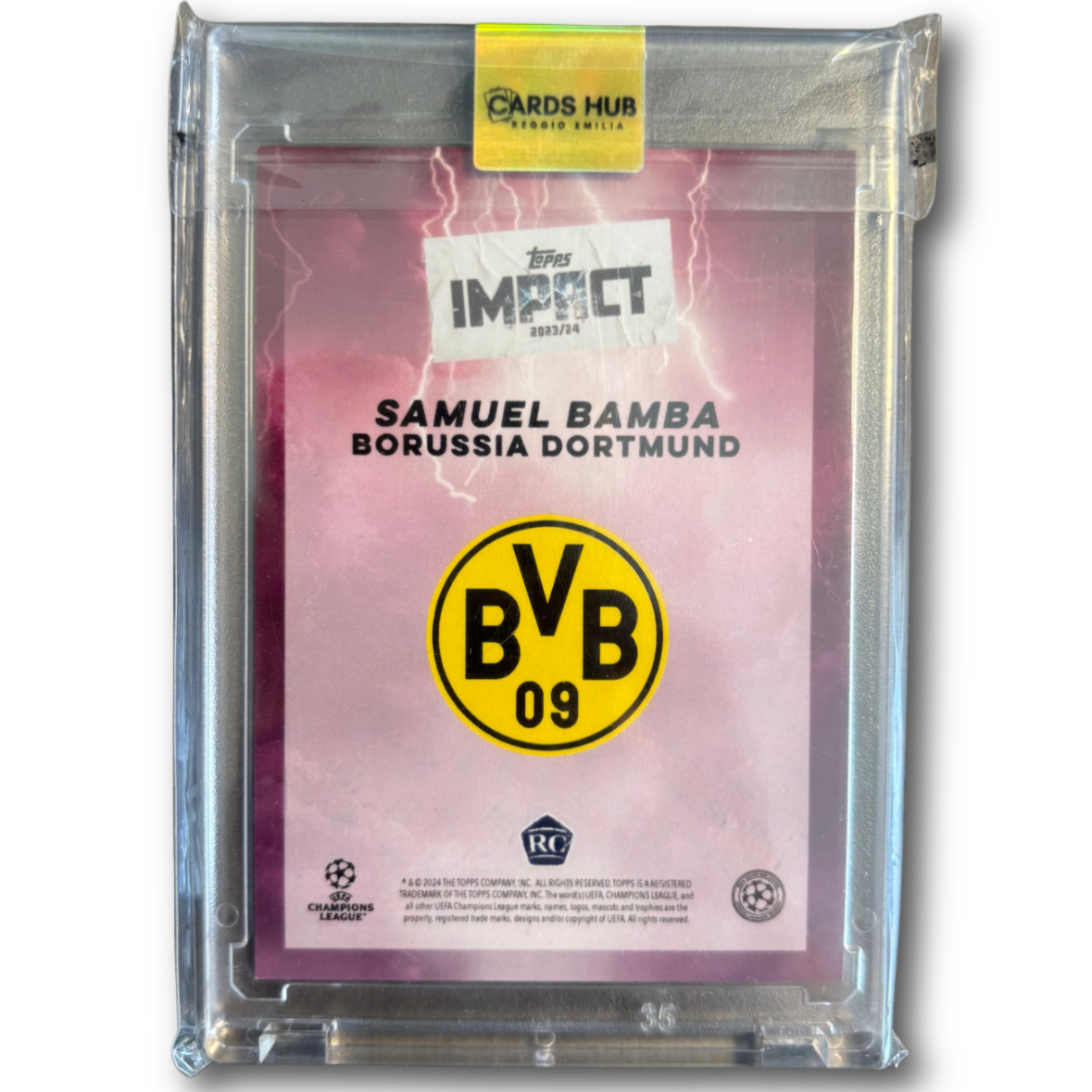 SAMUEL BAMBA - 2023/24 Topps Impact Auto /25 RC