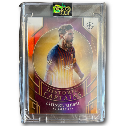 MESSI - 2024/25 Topps Chrome UCC /25 Historic Captains SP
