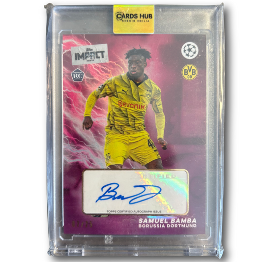 SAMUEL BAMBA - 2023/24 Topps Impact Auto /25 RC