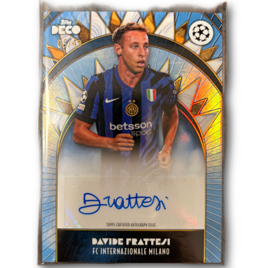 FRATTESI - 2023/24 Topps Deco UCC /49 Auto