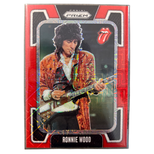 RONNIE WOOD - 2025 Panini Prizm The Rolling Stones /99