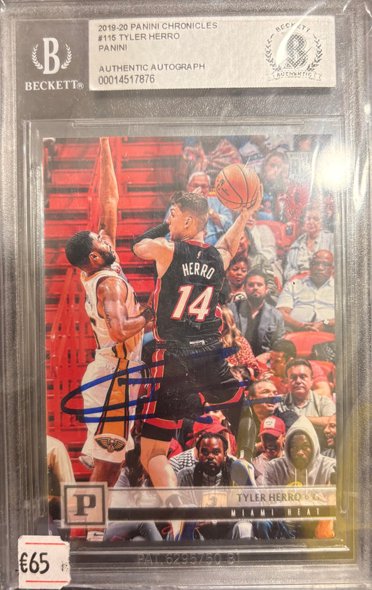 HERRO - 2019/20 Panini Chronicles RC BGS Authentic Auto