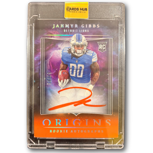 JAHMYR GIBBS - 2023 Panini Origins /75 Auto RC
