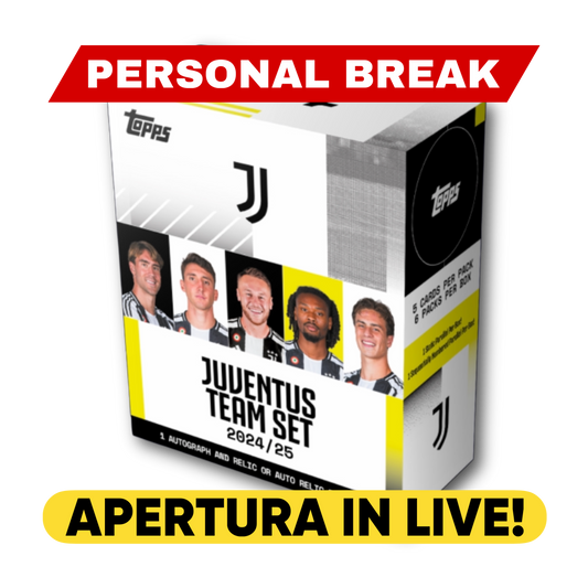 Topps Juventus Team Sep 24/25 - LIVE BREAKING
