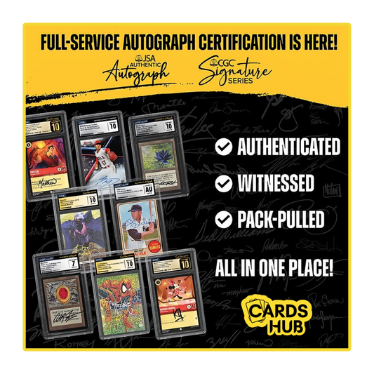 CGC Autograph Authentication + Grading
