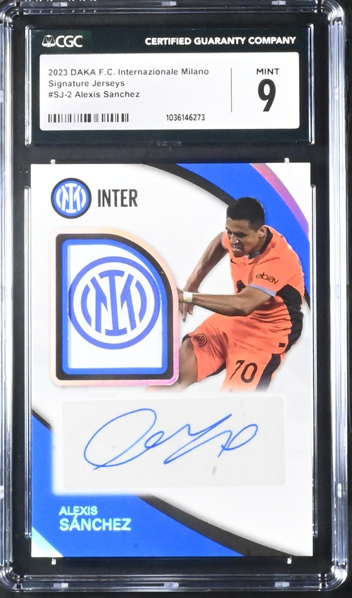 SANCHEZ - 2023/24 Daka FC Inter Auto Patch /10 CGC 9