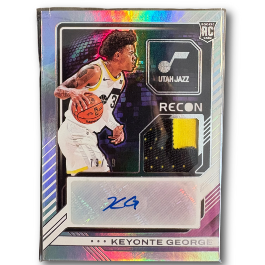KEYONTE GEORGE - 2023/24 Recon Rookie Patch Auto /99
