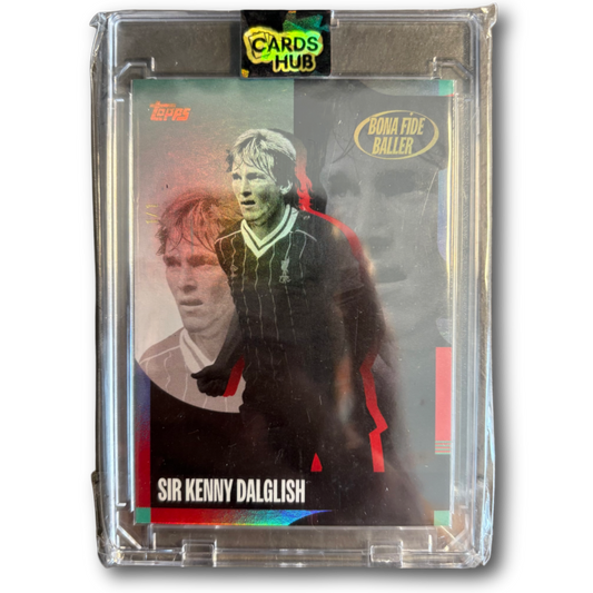 DALGLISH - 2024/25 Topps FC Liverpool Team Set 1/1 Bona Fide Baller SSP