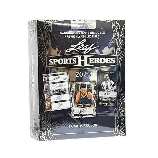 2025 Leaf Metal Sports Heroes Box