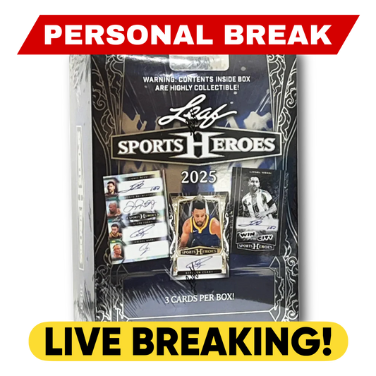 2025 Leaf Metal Sports Heroes Box - LIVE BREAKING