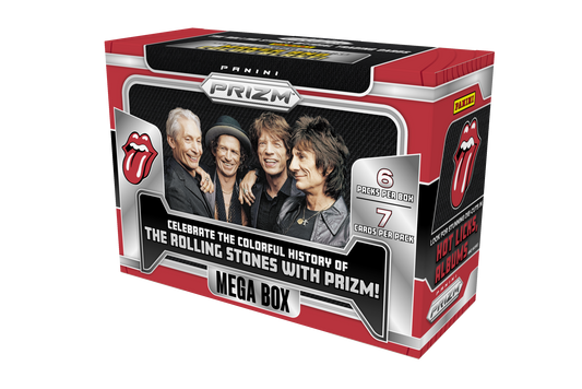 2025 Panini Prizm The Rolling Stones Hobby Mega Box