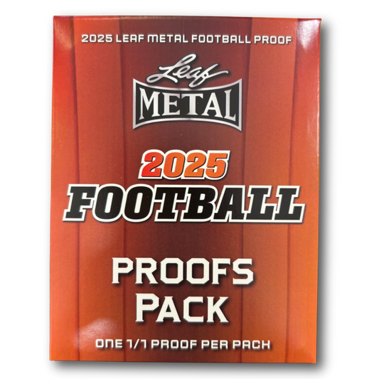 2025 Leaf Metal Football Proof Pack 1/1