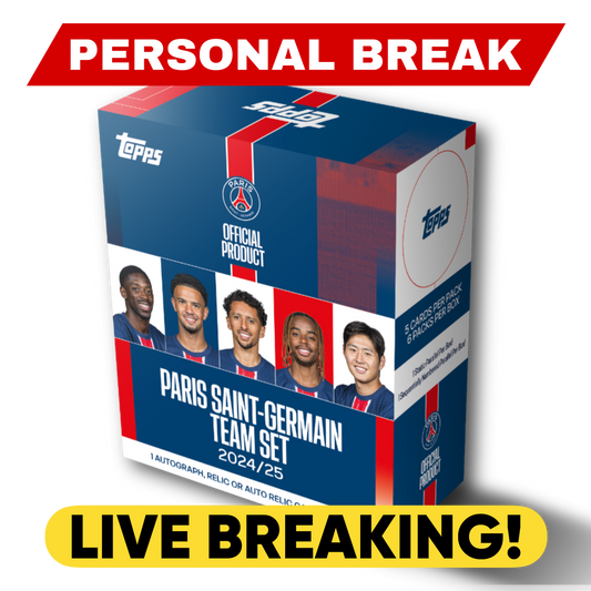 Topps PSG Team Sep 24/25 - LIVE BREAKING