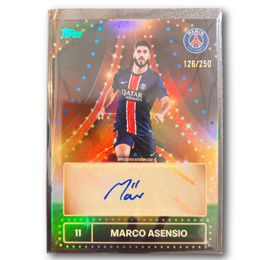 ASENSIO - 2024/25 Topps PSG Team Set /250 Auto