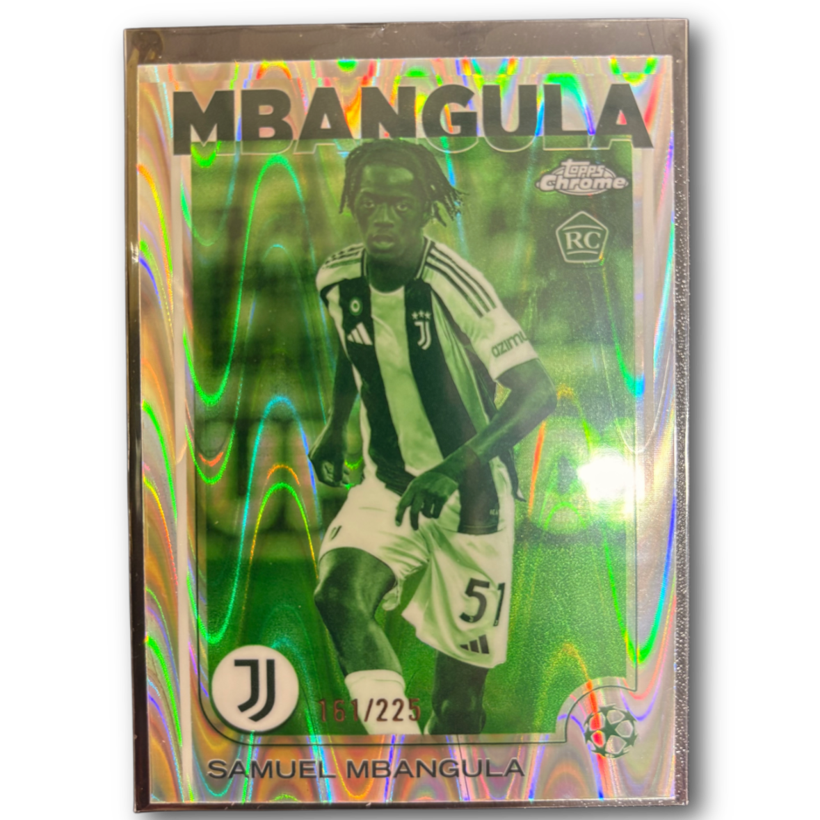 MBANGULA - 2024/25 Topps Chrome UCC /225 RC