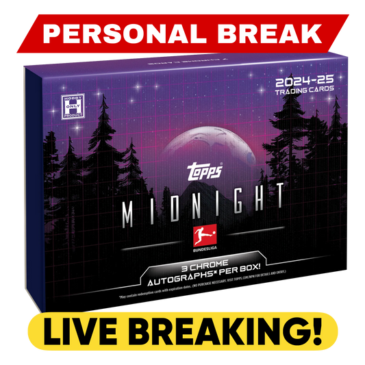 2024/25 Topps Midnight Bundesliga Hobby Box - LIVE BREAKING