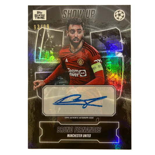 BRUNO FERNANDES - 2023/24 Topps Show Time Auto /99
