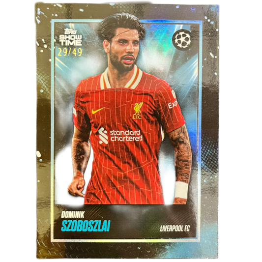 DOMINIK SZOBOSZLAI - 2024/25 Topps Show Time /49